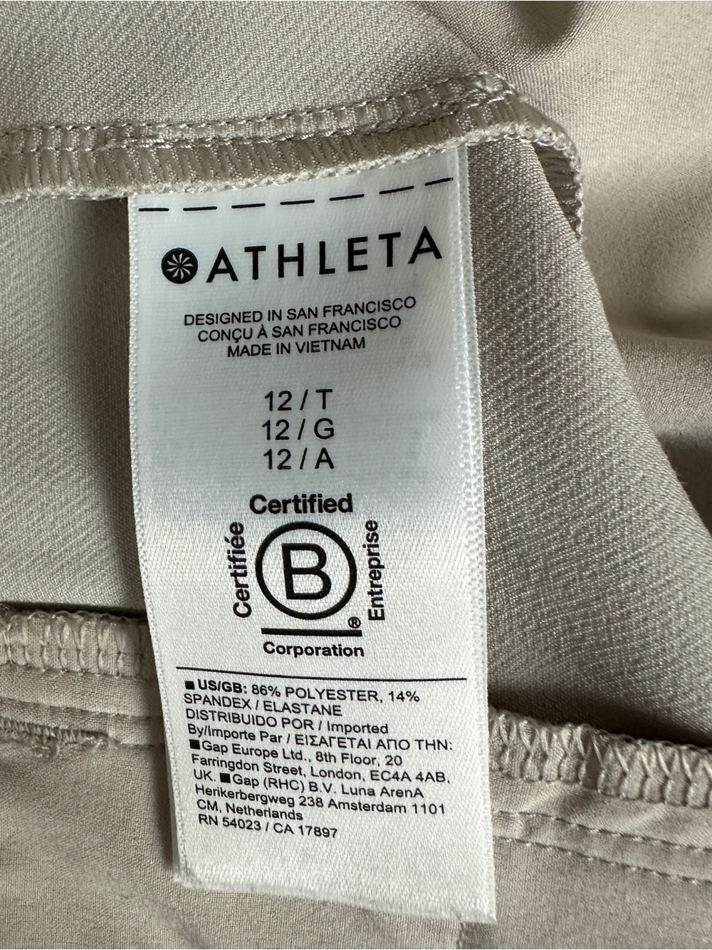 Athleta‎ Endless High Rise Pant 12 TAll - Picture 11 of 11